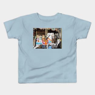 Paris Hotel de Ville Carrousel Kids T-Shirt